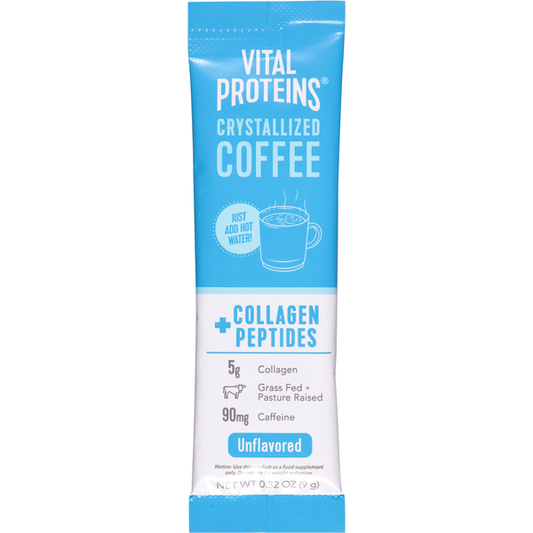 Vital Proteins Unflavored Crystalized Coffee With Collagen Peptides