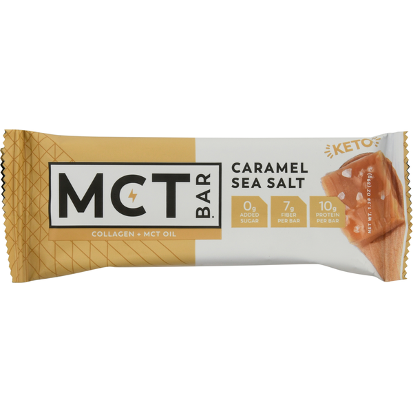 Nuskool Snacks MCT Caramel Sea Salt Bar