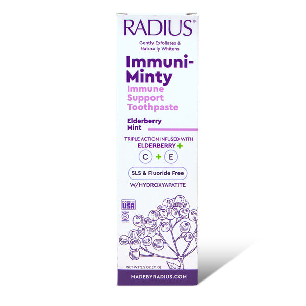Radius Elderberry Mint Immune Support Toothpaste