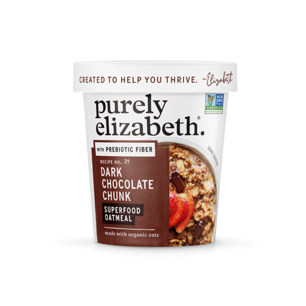 Purely Elizabeth Dark Chocolate Chunk Superfood Oatmeal