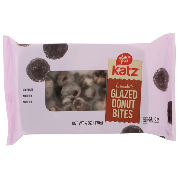 Katz Chocolate Glazed Donut Bites