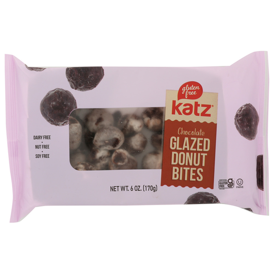 Katz Chocolate Glazed Donut Bites