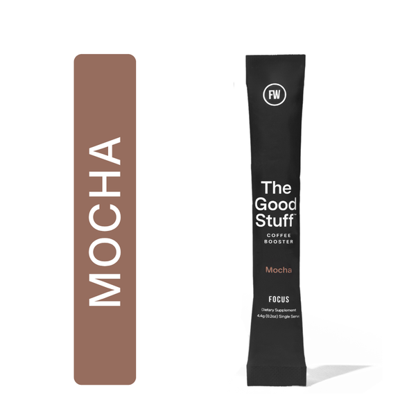For Wellness Mocha The Good Stuff Focus Coffee Booster Packet