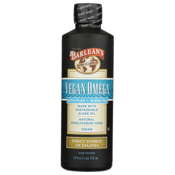 Barlean's Vegan Omega Flax & Algae Oil
