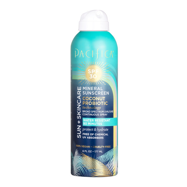 Pacifica Mineral Coconut Probiotic SPF 30 Sunscreen