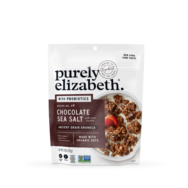Purely Elizabeth Chocolate Sea Salt Probiotic Granola