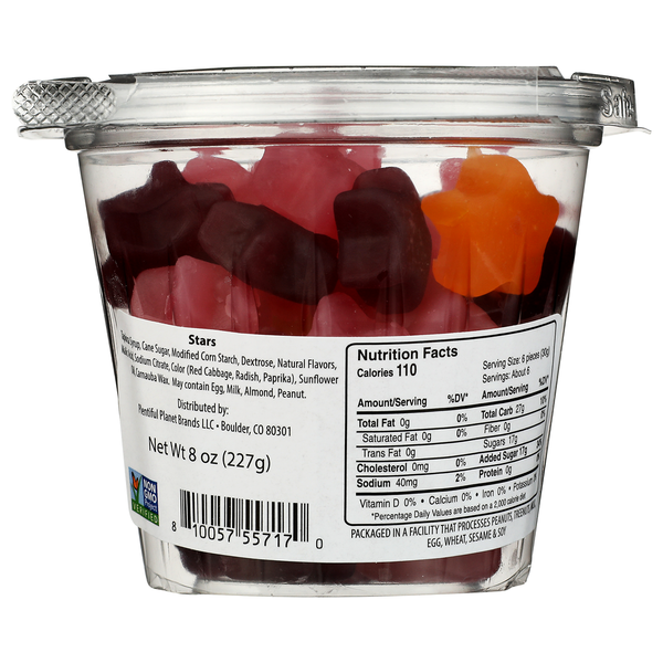 Sweets Non-GMO Candy Stars