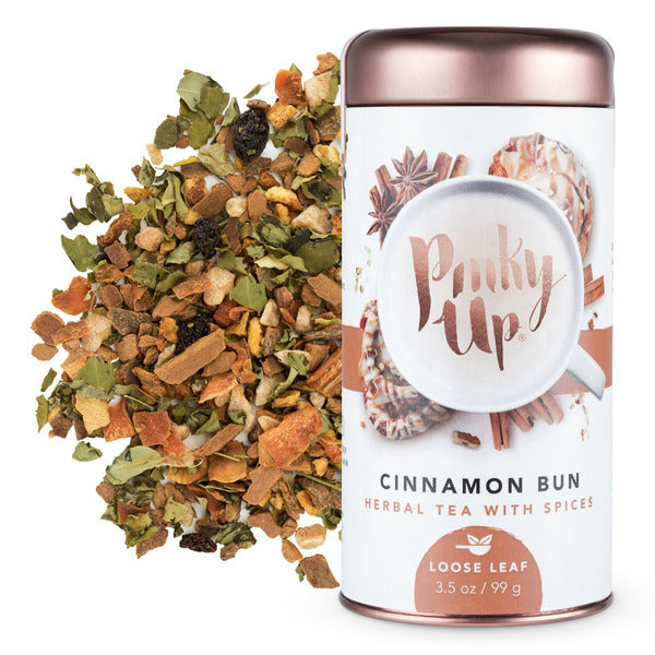 Pinky Up Cinnamon Bun Herbal Loose Leaf Tea