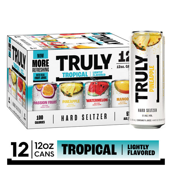 Truly Hard Seltzer Tropical Variety 12 Pack Cans