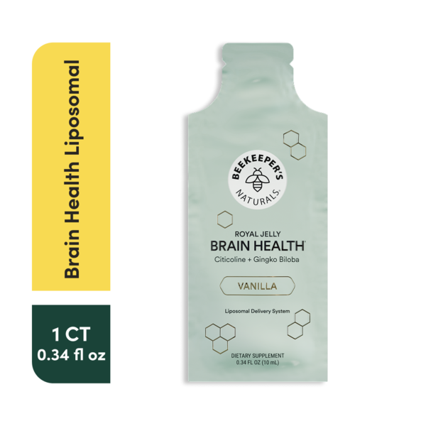 Beekeepers Royal Jelly Brain Health Focus + Memory