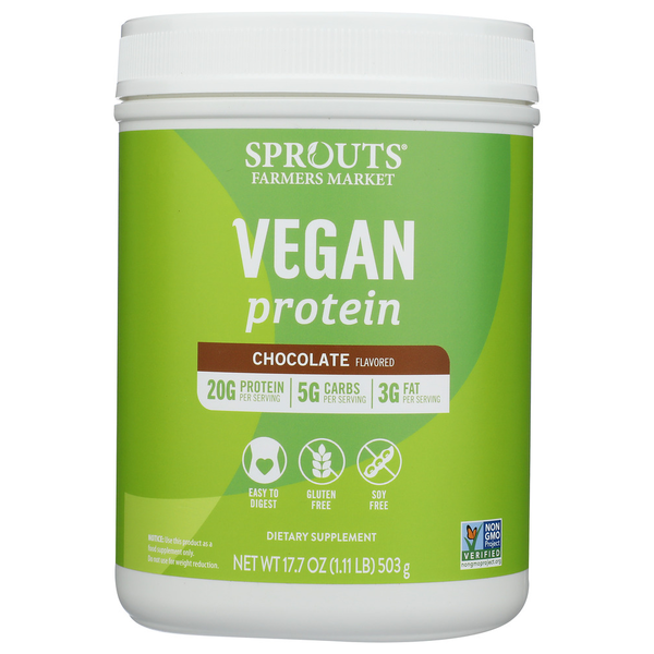 Sprouts Chocolate Vegan Protein