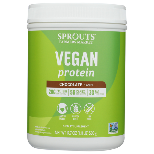 Sprouts Chocolate Vegan Protein