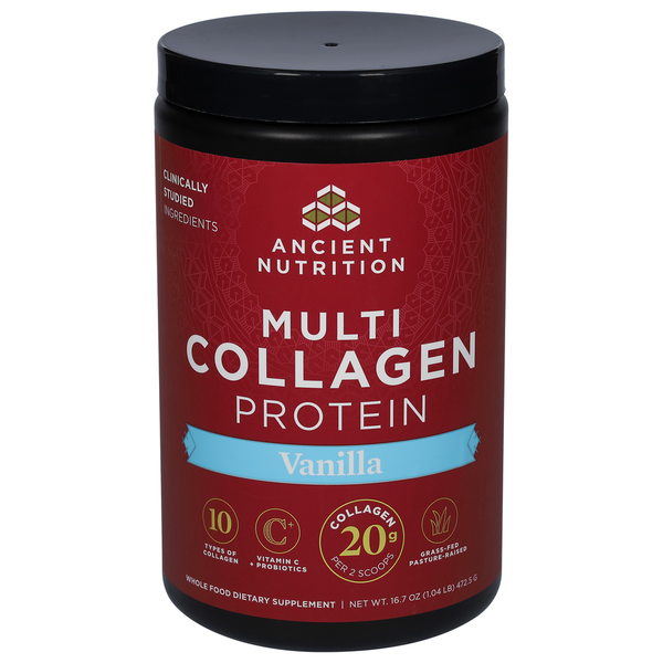 Ancient Nutrition Vanilla Multi Collagen Protein