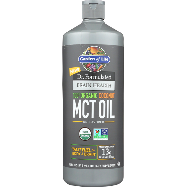 Garden of Life Dr. Formulated Organic Coconut MCT Oil