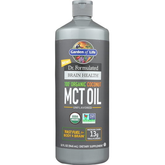 Garden of Life Dr. Formulated Organic Coconut MCT Oil