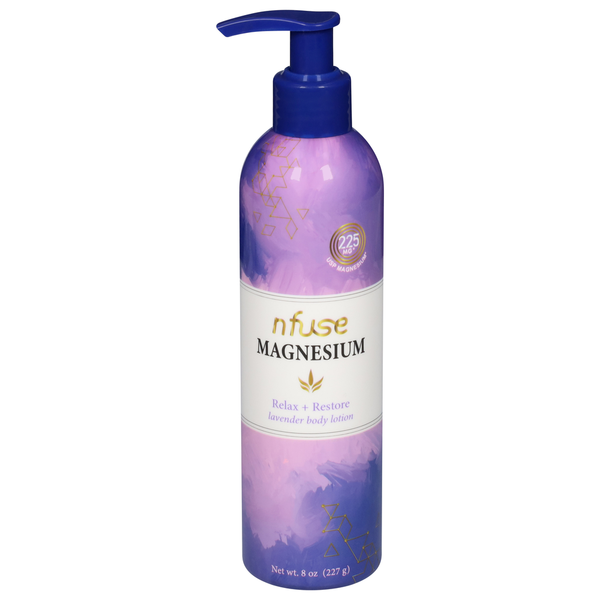 Nfuse Relax + Restore Lavender Magnesium Body Lotion