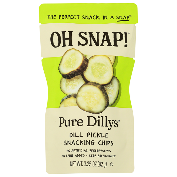 Oh Snap! Pure Dilly Pickles Chips