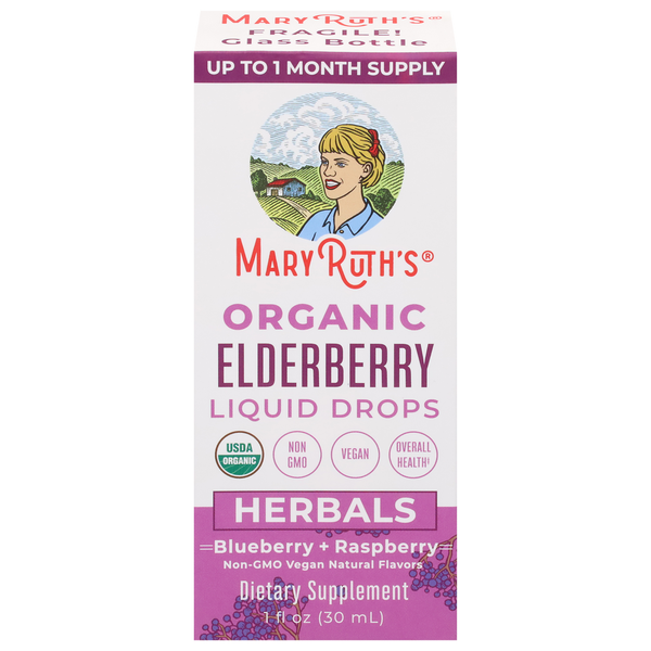 Mary Ruth's Organic Elderberry Liquid Drops