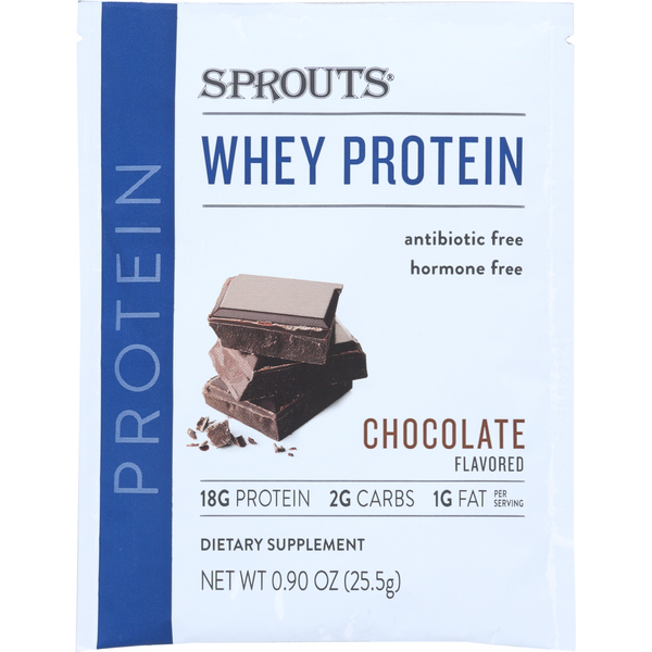 Sprouts Chocolate Whey Protein Packets