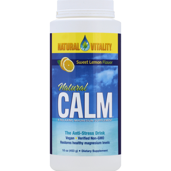 Natural Vitality Sweet Lemon Calm Magnesium