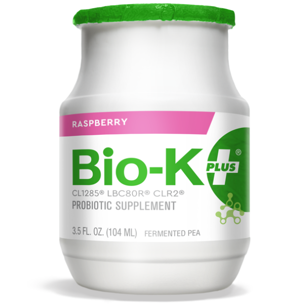 Bio-K Plus Organic Raspberry 50 Billion Probiotic Single