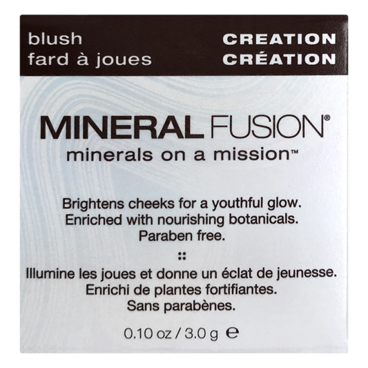 Mineral Fusion Blush Creation