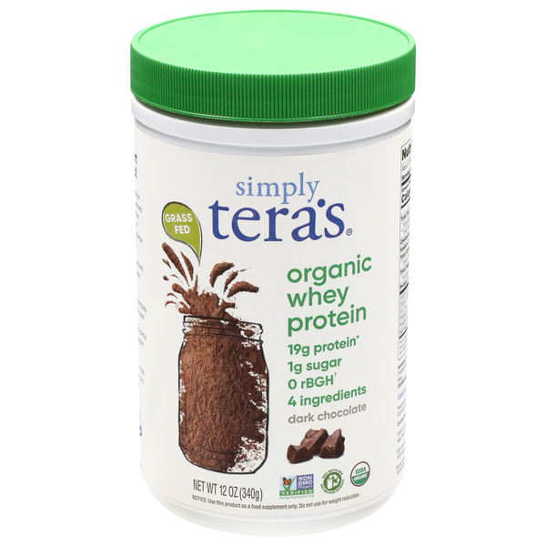 Simply Tera's Dark Chocolate Organic Protein