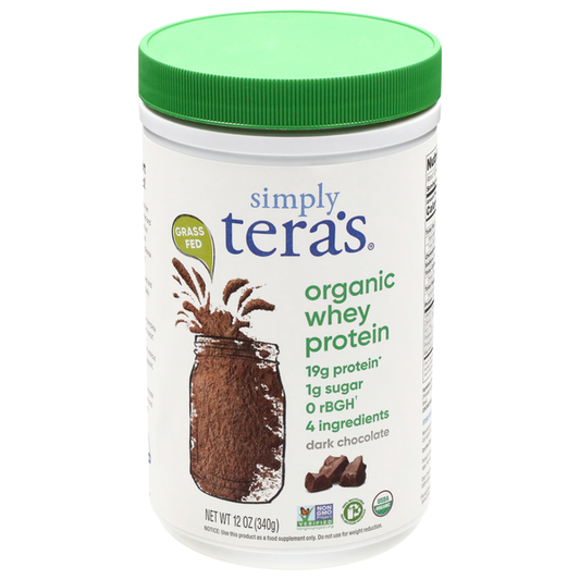 Simply Tera's Dark Chocolate Organic Protein