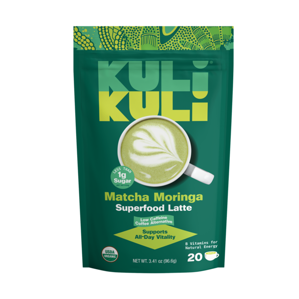 Kuli Kuli Organic Matcha Moringa Superfood Latte
