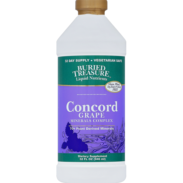 Buried Treasure Concord Grape Colloidal Minerals