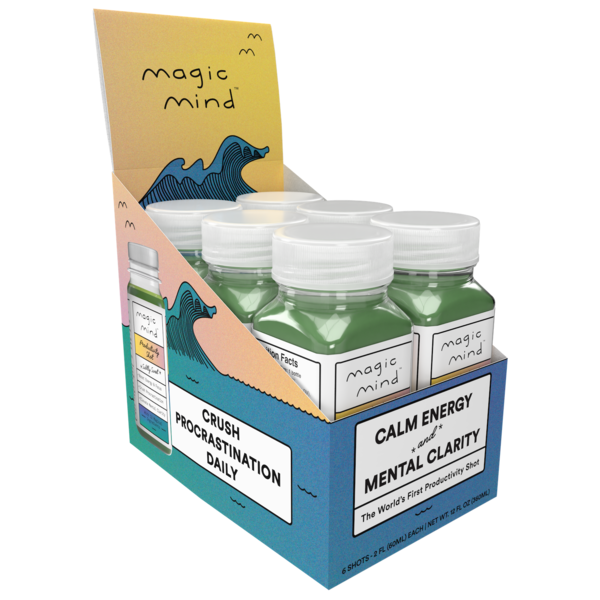 Magic Mind Mental Performance Elixir 6 Pack Case