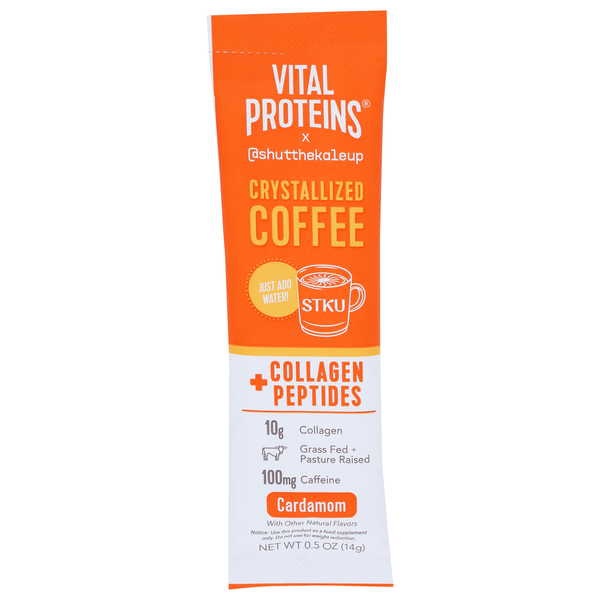 Vital Proteins Cardamom Crystalized Coffee With Collagen Peptides