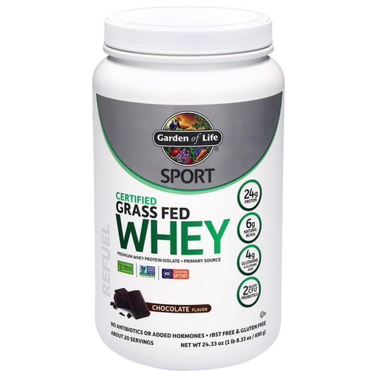 Garden of Life Chocolate Whey Sport Refuel
