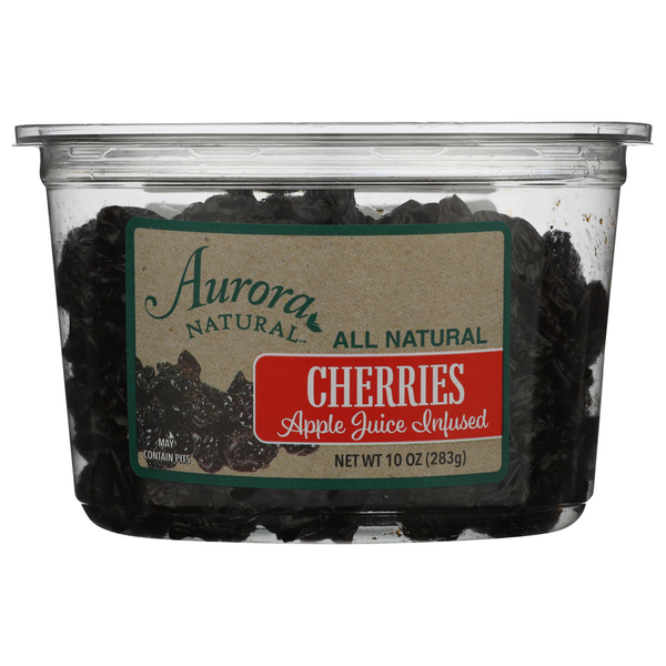Aurora Natural All Natural Apple Juice Infused Dried Cherries