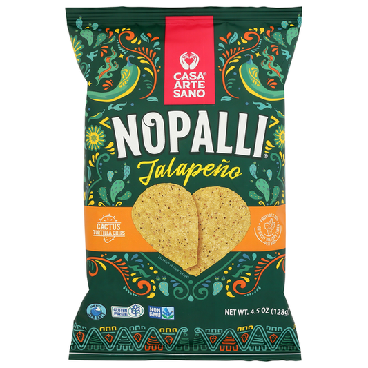 Nopalli Jalapeno Cactus Tortilla Chips