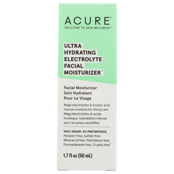 Acure Ultra Hydrating Electrolyte Facial Moisturizer