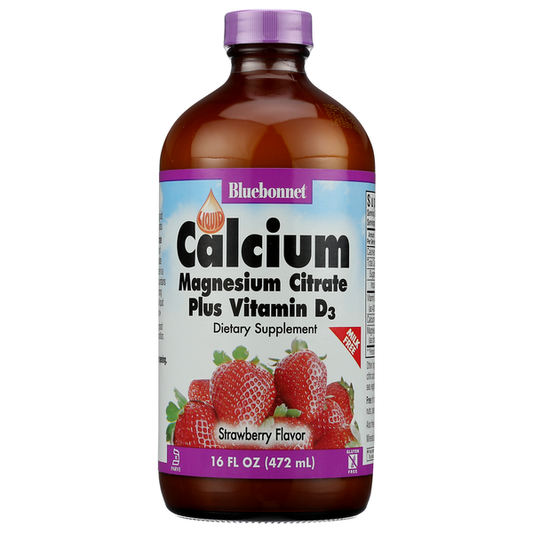 Bluebonnet Strawberry Calcium Magnesium Citrate