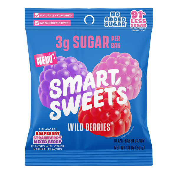 Smart Sweets Wild Berries Plant-Based Candy