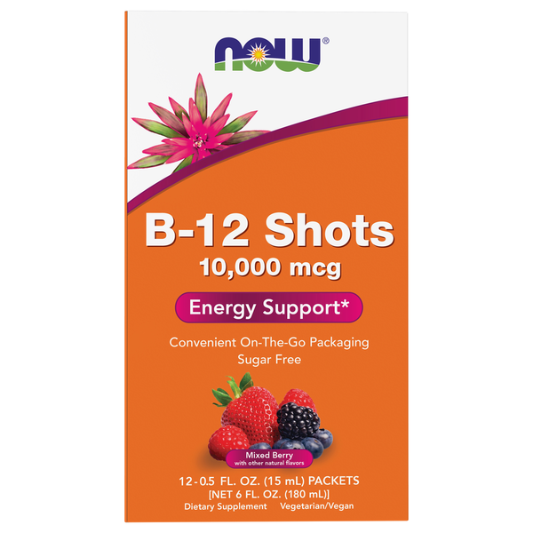 NOW B-12 Shots Mix Berry 12Pk