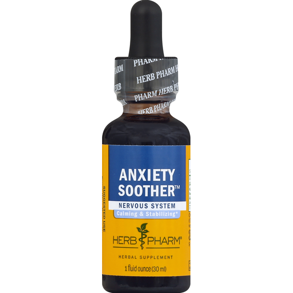 Herb Pharm Anxiety Soother Herbal Supplement