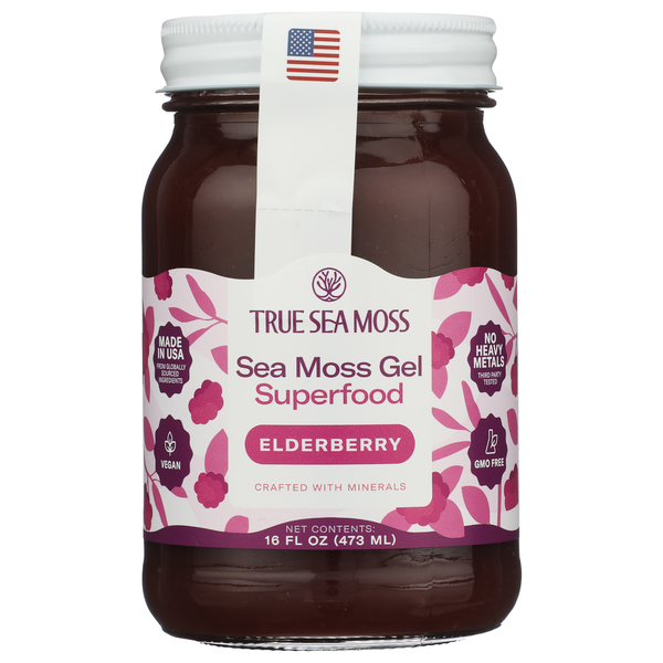 True Sea Moss Elderberry Sea Moss Gel