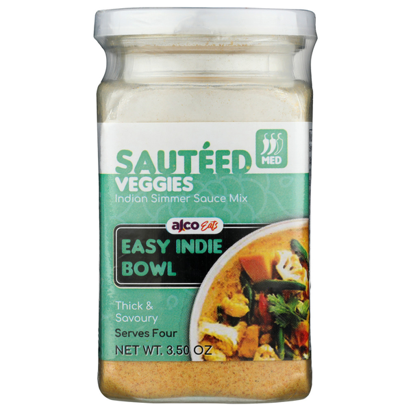 Alco Eats Medium Sauteed Veggies Indian Simmer Sauce Mix