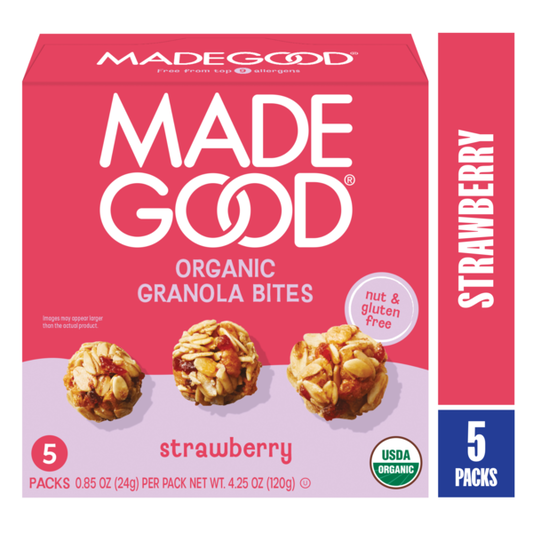 Madegood Organic Strawberry Granola Minis 5 Pack