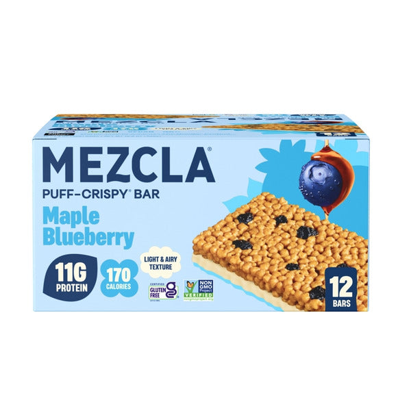 Mezcla Maple Blueberry Plant Protein 12 Pack Case