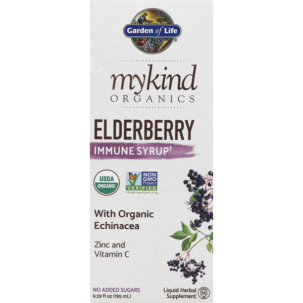 Garden Of Life myKind Organics Elderberry Immune Syrup