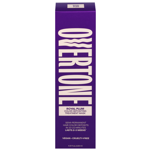 Overtone Color Royal Plum Color Depositing Treatment Mask