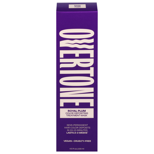 Overtone Color Royal Plum Color Depositing Treatment Mask