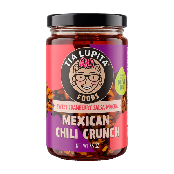 Tia Lupita Chilis Cranberries Pepitas Salsa Macha