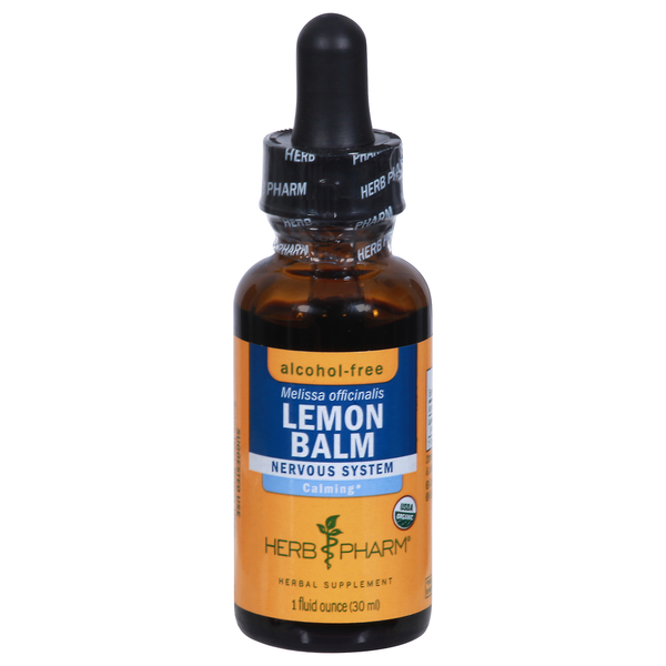 Herb Pharm Organic Calming Alcohol-Free Lemon Balm