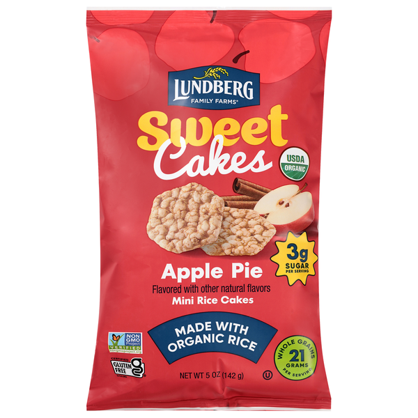 Lundberg Organic Apple Pie Mini Rice Cakes